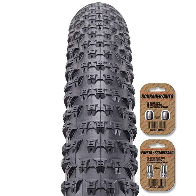 KENDA SLANT 6 PRO John Tomac designed MTB XC Mountain Bike Tire (FOLDING) - FREE VALVE CAP UPGRADE WORTH $4.99!