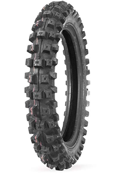IRC Volcanduro VE33 Tire - Rear - 100/100-17 , Position: Rear, Tire Size: 100/100-17, Rim Size: 17, Load Rating: 58, Speed Rating: M, Tire Type: Offroad, Tire Application: Intermediate XF87-5702
