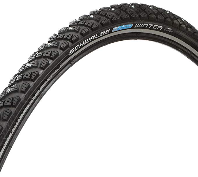 Schwalbe Marathon Winter HS 396 Studded Mountain Bicycle Tire - Wire Bead (26 x 2.00)