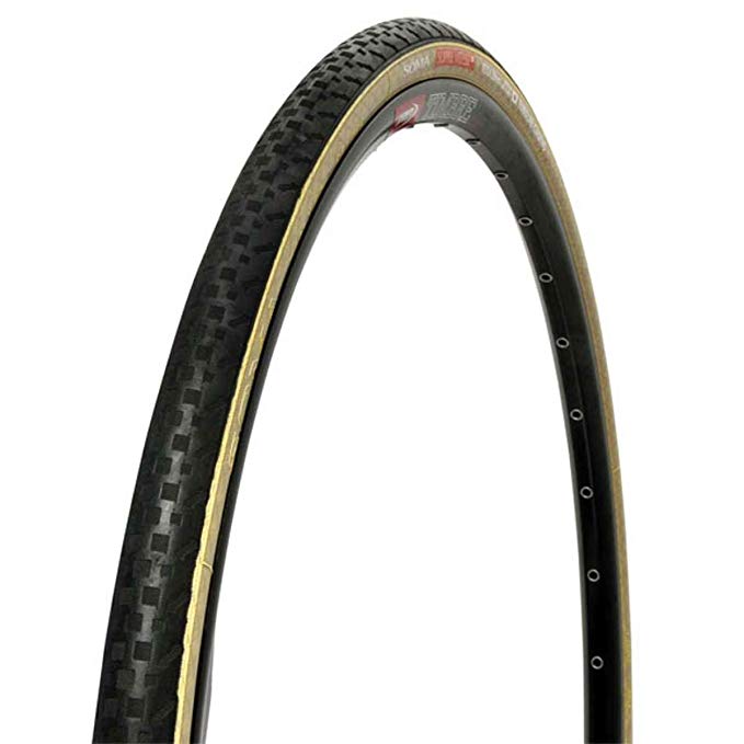Soma Fabrications Supple Vitesse EX K tire, 700x38c - black/skinwall - 47026
