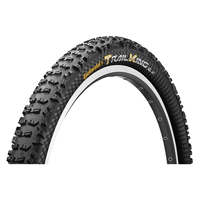 Continental Trail King 29x2.4 ProTection Black Chili Rubber and APEX w/Folding Bead
