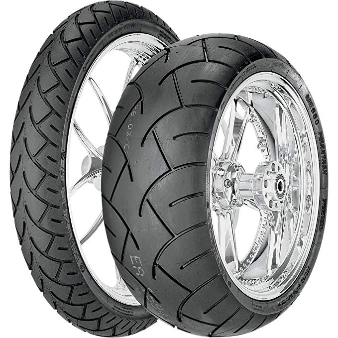 Metzeler ME880 Marathon XXL Front Tire - 120/70V-21, Position: Front, Tire Size: 120/70-21, Rim Size: 21, Load Rating: 62, Speed Rating: V, Tire Type: Street, Tire Application: Cruiser 1289300