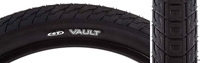 CST Vault Tire 20 x 2.4 Dual Compound, 60 tpi, Steel Bead, Black