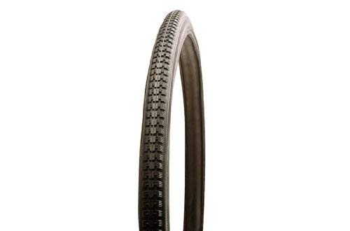 Raleigh T1430 Record Whitewall Cycle Tyre - Black, 66.04 x 3.50 cm by Raleigh