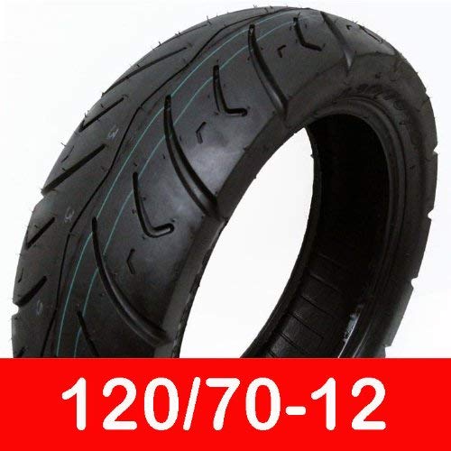 MMG Tire Size 120/70-12 (P116) Motorcycle Scooter Tubeless Street Performance DOT Approved