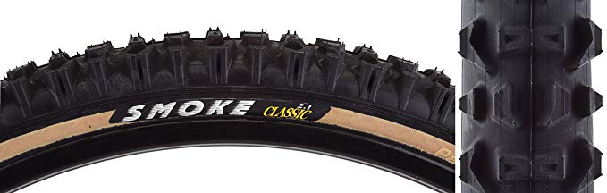 panaracer Smoke Mountain Bike Tire Bike Chain Rings & Accessories, Black Tread/Black Sidewall