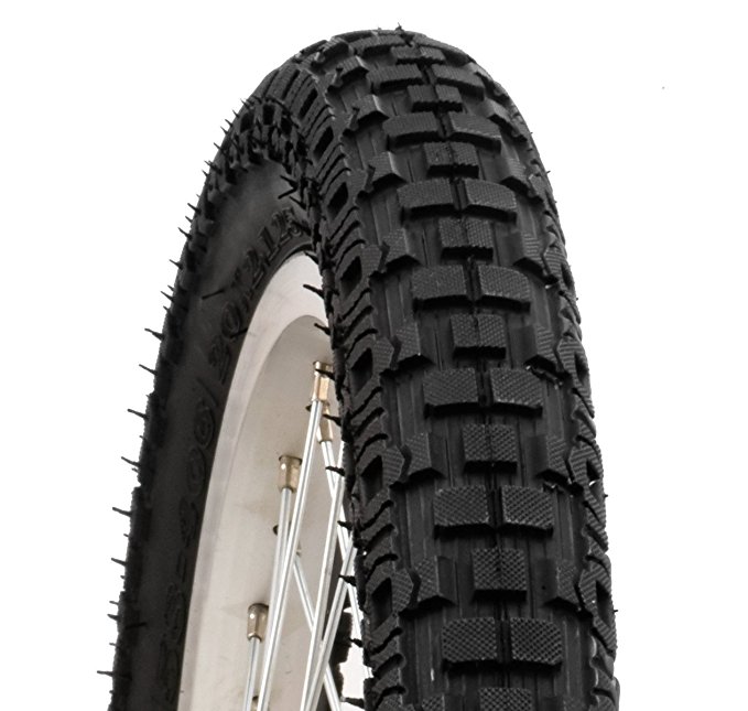 Schwinn Knobby Bike Tire with Kevlar (Black, 20 x 2.12-Inch)